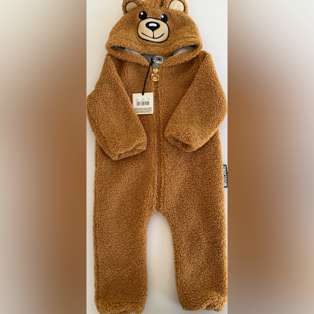 Cozy Brown Bear Kids One Piece